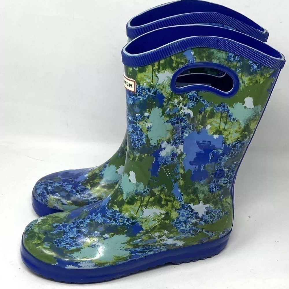 Hunter for Target Blue Green Rubber Boots
